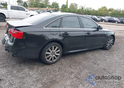 2013 Audi A6 3.0T Premium z USA, uszkodzony, nr VIN WAUJGAFC1DN038656